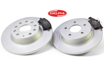 Тормозные диски Delphi с защитным покрытием
