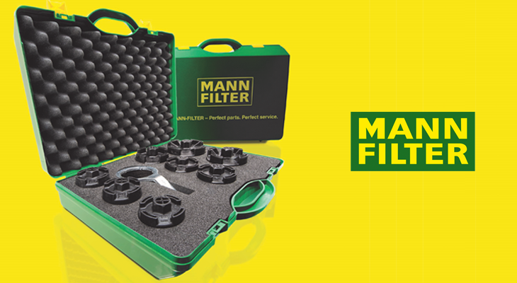Практичный набор ключей MANN-FILTER в удобном чемоданчике.