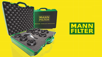 Практичный набор ключей MANN-FILTER в удобном чемоданчике.