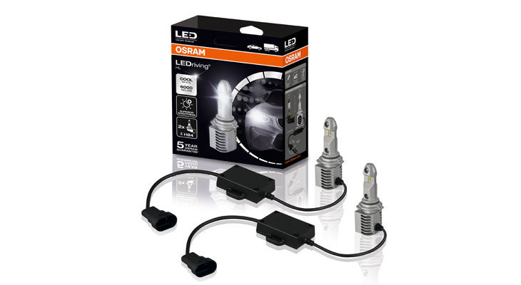OSRAM представляет новый тип светодиодных ламп головного света линейки LEDriving® HL для замены галогенных ламп типа H4