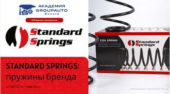 Воркшоп Академии GROUPAUTO с представителем бренда Standard Springs