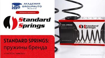 Воркшоп Академии GROUPAUTO с представителем бренда Standard Springs