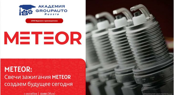 Воркшоп Академии GROUPAUTO с представителем бренда METEOR