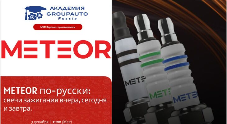 Воркшоп Академии GROUPAUTO с представителем бренда METEOR Auto