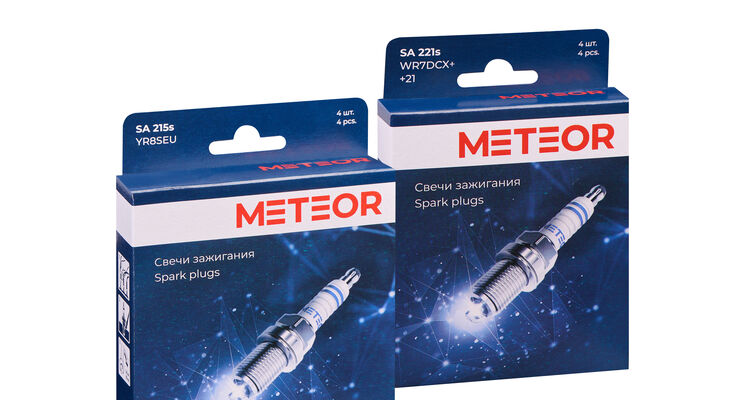 METEOR Auto: свечи зажигания в 4-местной упаковке